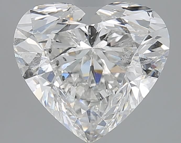 3.01ct H SI2 Excellent Cut Heart Diamond
