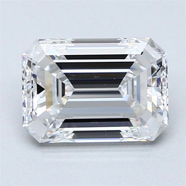1.80ct E VVS1 Excellent Cut Emerald Diamond