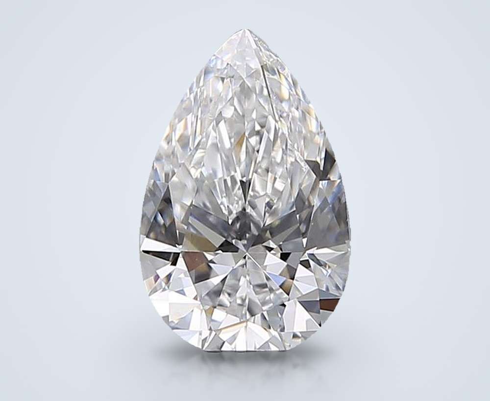0.70 Carat Pear Natural Diamond