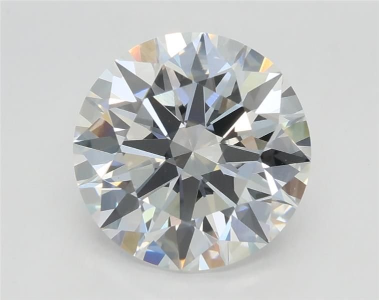2.82ct E VVS2 Rare Carat Ideal Cut Round Lab Grown Diamond
