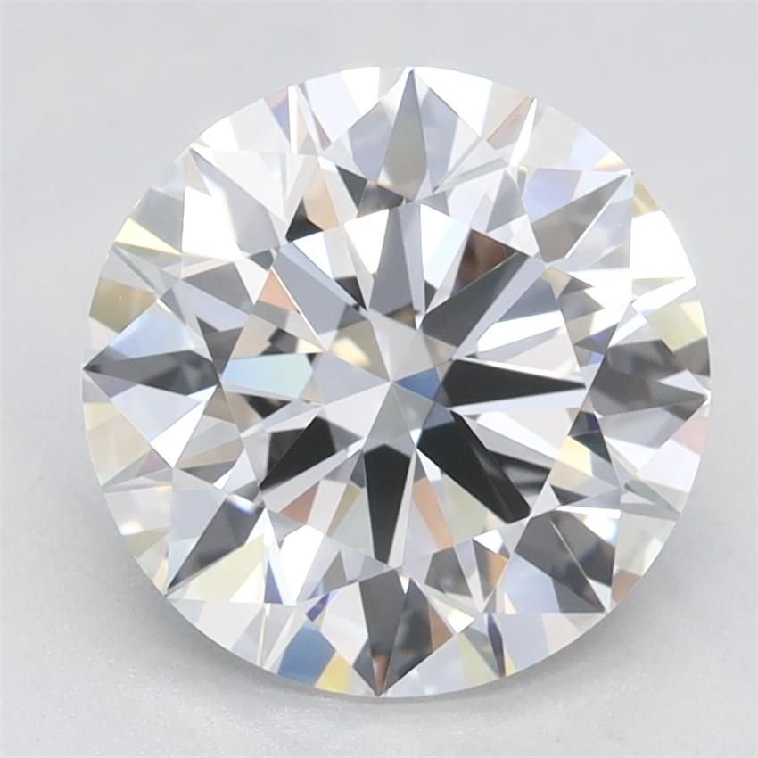 2.48ct D VVS1 Rare Carat Ideal Cut Round Lab Grown Diamond