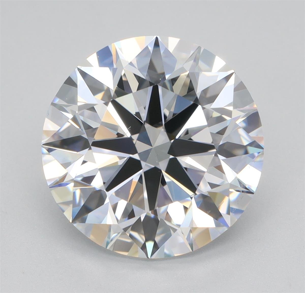 4.00ct D VS2 Rare Carat Ideal Cut Round Lab Grown Diamond