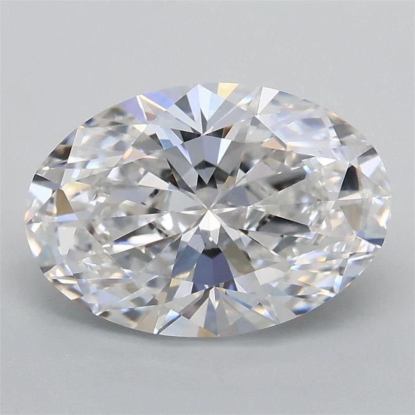 2.09ct D VS1 Rare Carat Ideal Cut Oval Lab Grown Diamond
