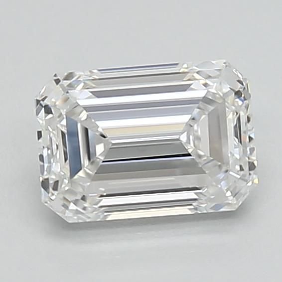 1.00ct E VVS1 Very Good Cut Emerald Lab Grown Diamond