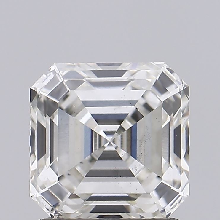 1.35ct H VS2 Rare Carat Ideal Cut Asscher Lab Grown Diamond