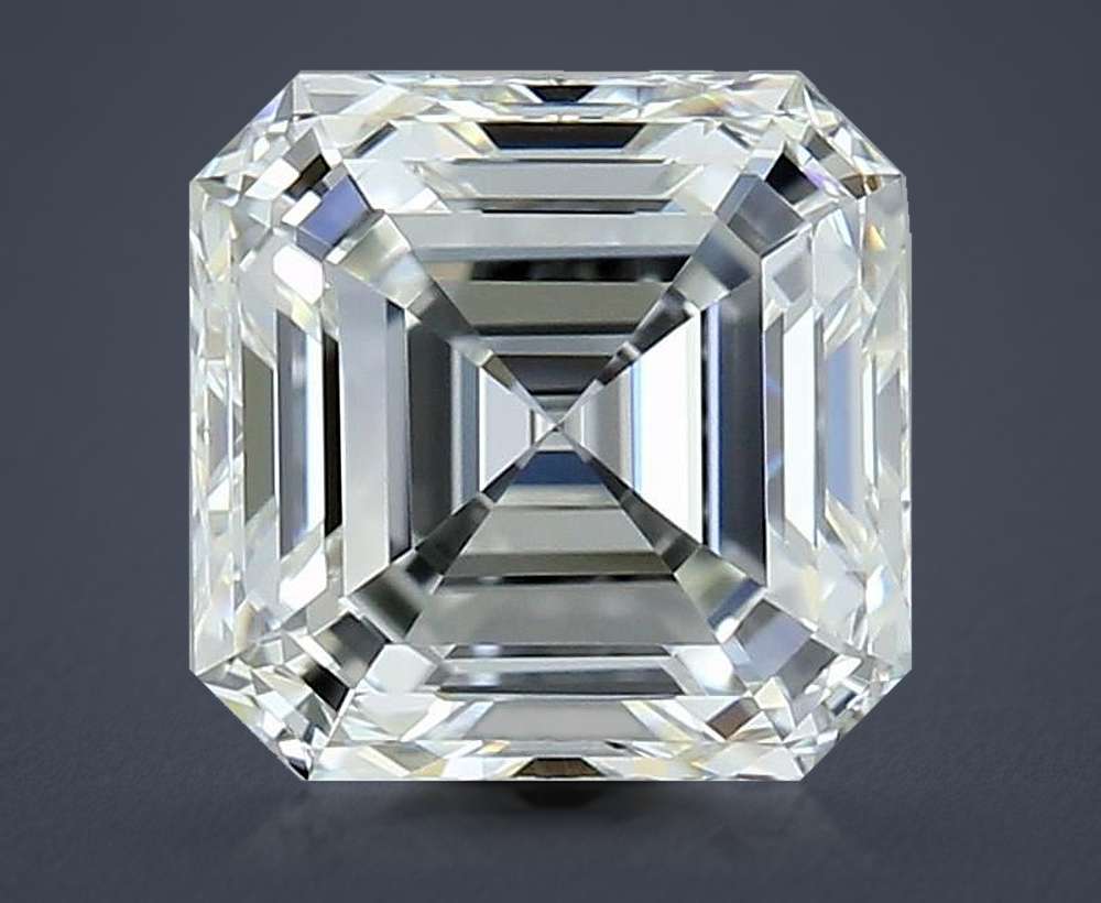 1.61 Carat Asscher Natural Diamond