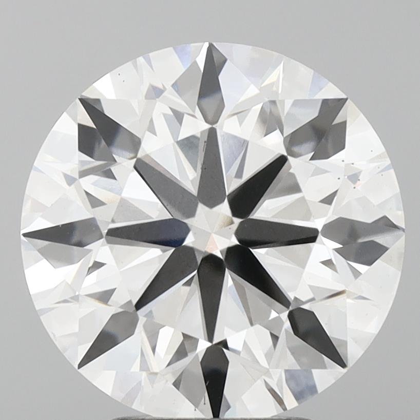 4.08 Carat Round Lab Diamond