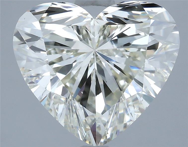 4.01ct K VS2 Rare Carat Ideal Cut Heart Diamond