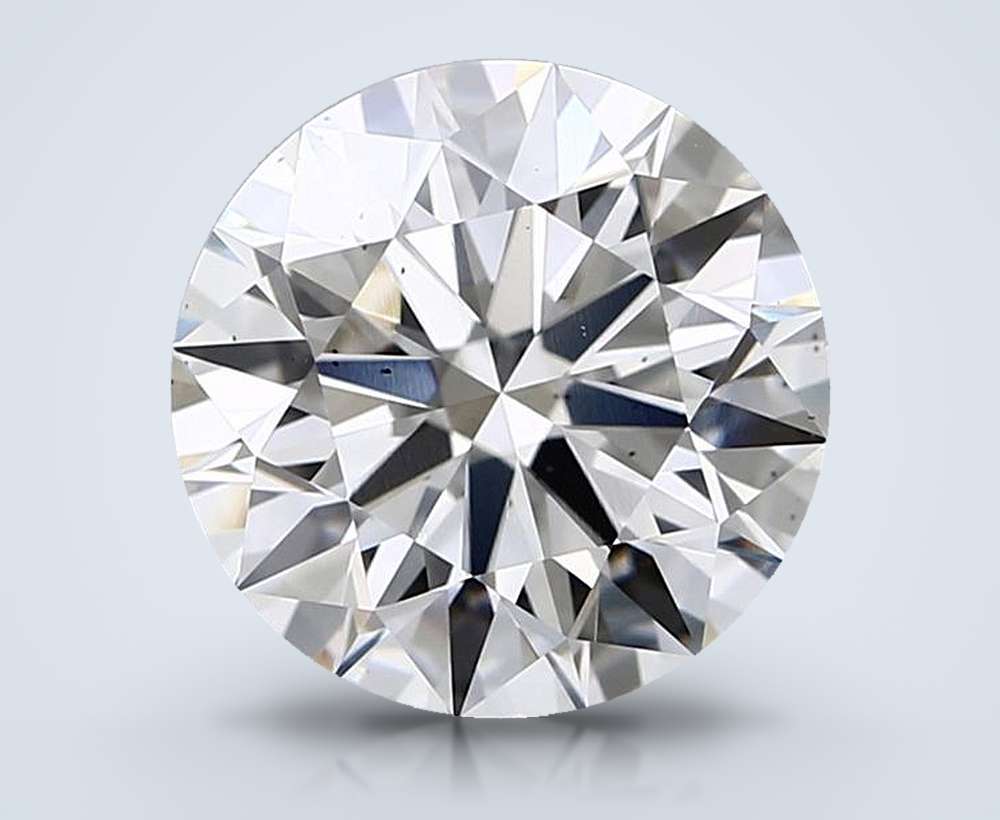 4.54 Carat Round Lab Diamond