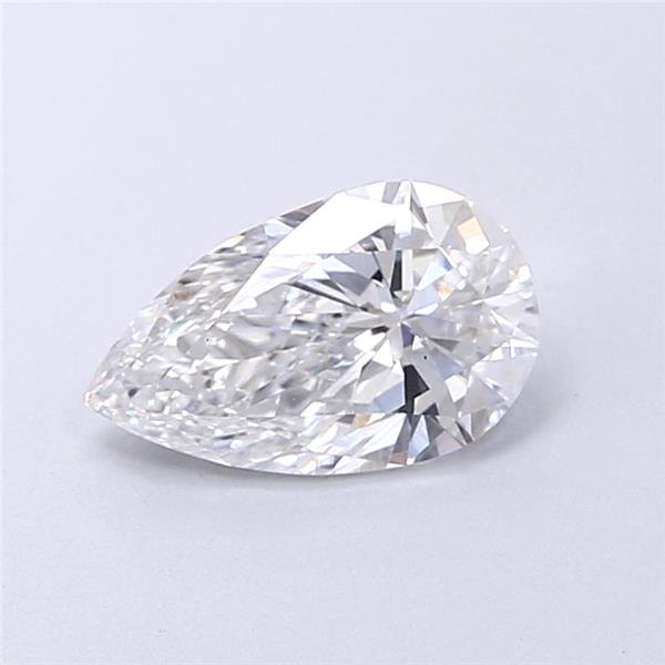 0.88ct E VS1 Rare Carat Ideal Cut Pear Lab Grown Diamond