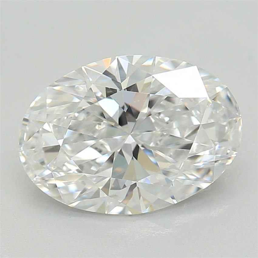 1.05ct D VVS2 Rare Carat Ideal Cut Oval Lab Grown Diamond