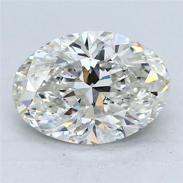 2.02ct G VS2 Rare Carat Ideal Cut Oval Lab Grown Diamond