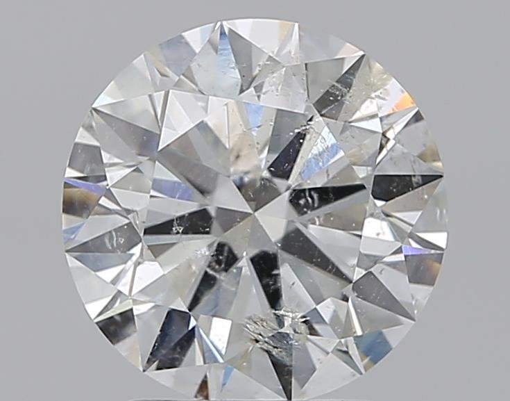 2.10ct G SI2 Rare Carat Ideal Cut Round Diamond