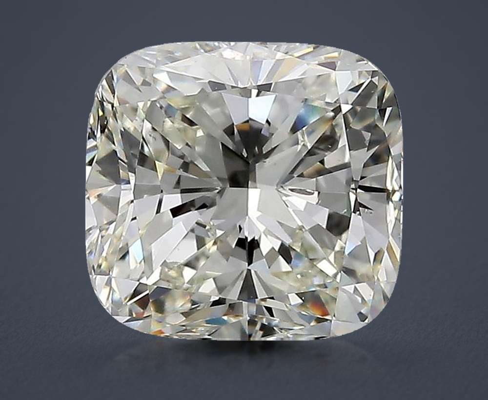 4.13 Carat Cushion Natural Diamond