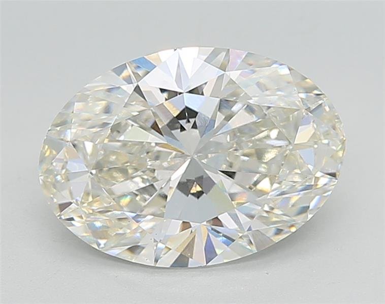 4.04ct G VS1 Rare Carat Ideal Cut Oval Lab Grown Diamond