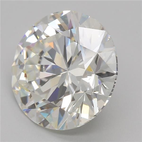 5.08ct G VVS2 Rare Carat Ideal Cut Round Lab Grown Diamond