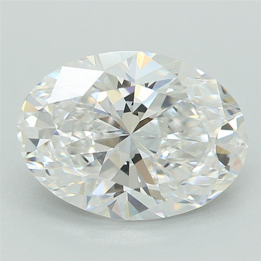 1.58ct D VS1 Rare Carat Ideal Cut Oval Lab Grown Diamond