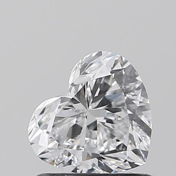 0.76ct E VVS2 Very Good Cut Heart Lab Grown Diamond