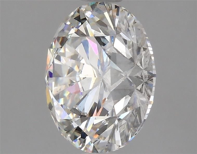 3.48ct F SI1 Rare Carat Ideal Cut Round Lab Grown Diamond