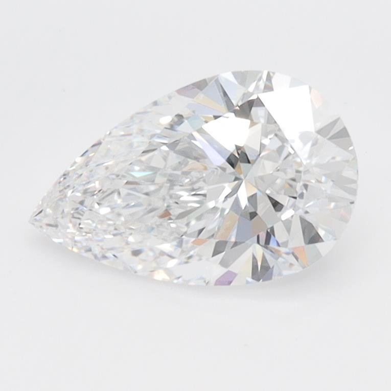 1.06ct D VVS1 Rare Carat Ideal Cut Pear Lab Grown Diamond