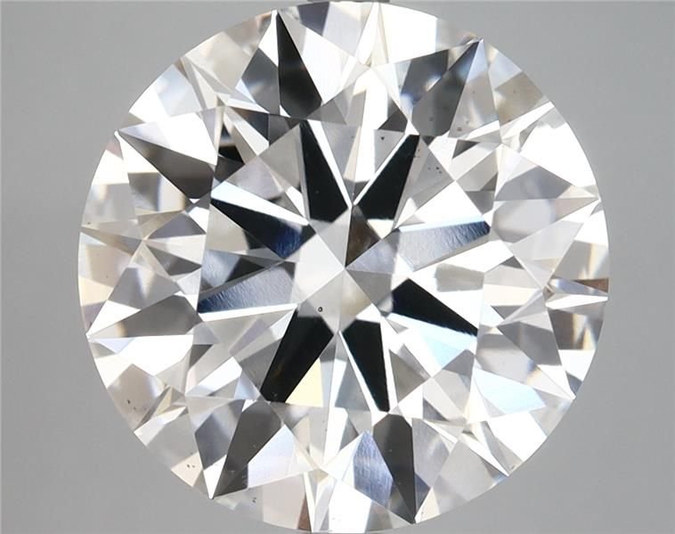 7.54ct F VS2 Rare Carat Ideal Cut Round Lab Grown Diamond