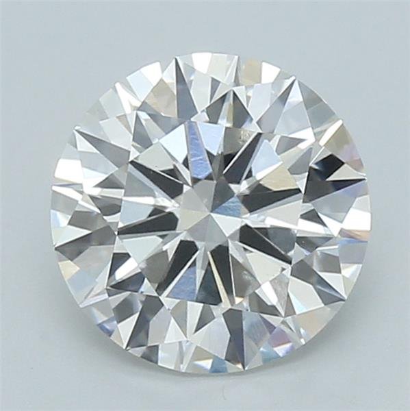 3.03ct F VS1 Rare Carat Ideal Cut Round Lab Grown Diamond