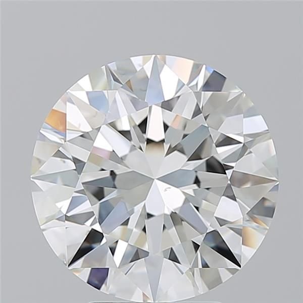5.05ct I VS2 Rare Carat Ideal Cut Round Diamond