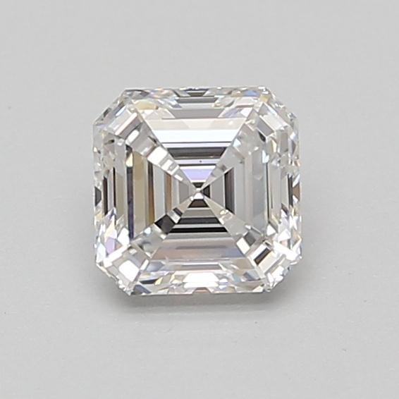 0.83ct D VS1 Very Good Cut Asscher Lab Grown Diamond