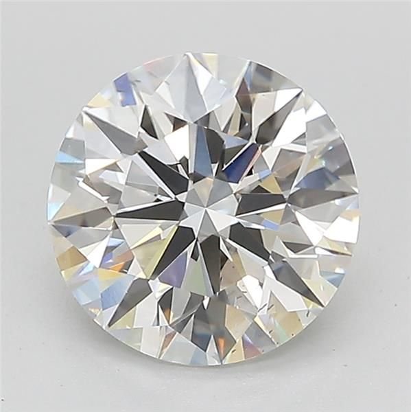 2.27ct E VS2 Rare Carat Ideal Cut Round Lab Grown Diamond
