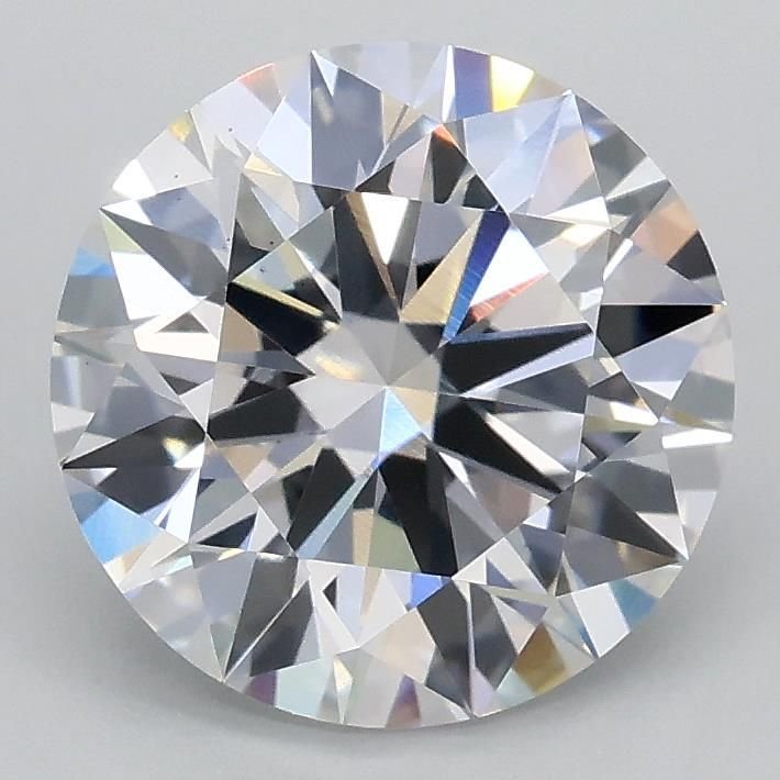 2.06ct D VS1 Rare Carat Ideal Cut Round Lab Grown Diamond