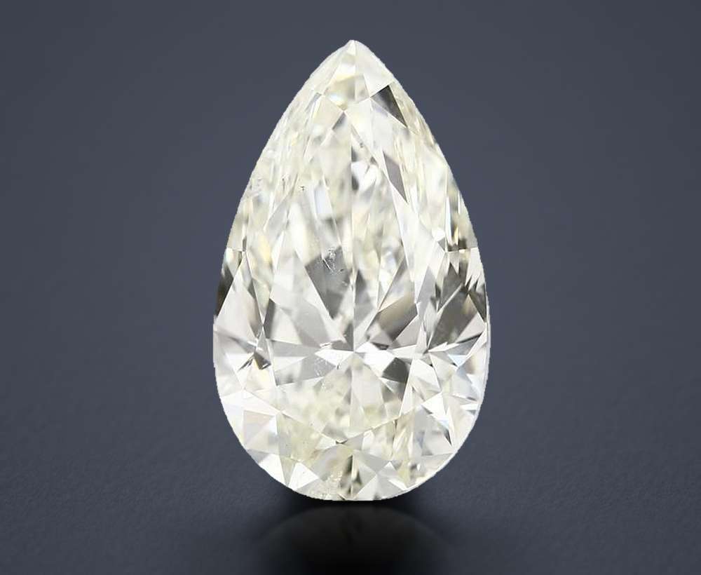 4.01 Carat Pear Natural Diamond