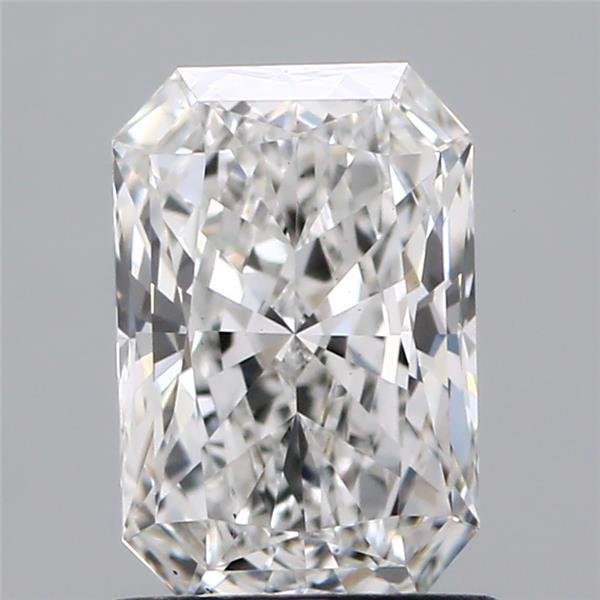 1.11ct F VS2 Rare Carat Ideal Cut Radiant Lab Grown Diamond