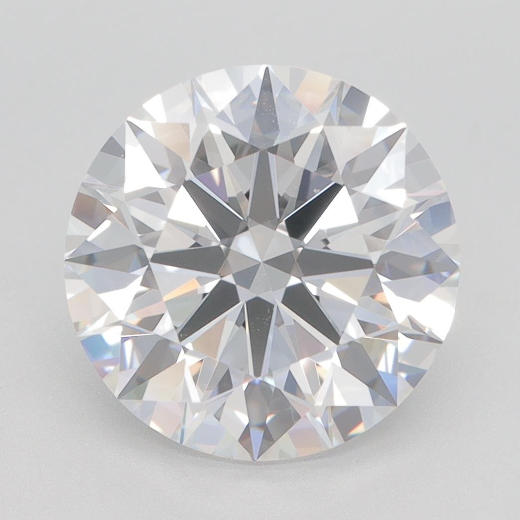 4.32ct E VVS2 Rare Carat Ideal Cut Round Lab Grown Diamond