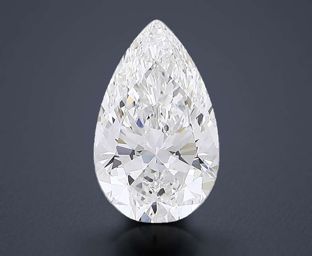 20.69 Carat Pear Lab Diamond