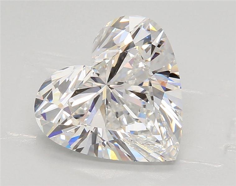 4.03ct E VVS2 Rare Carat Ideal Cut Heart Lab Grown Diamond