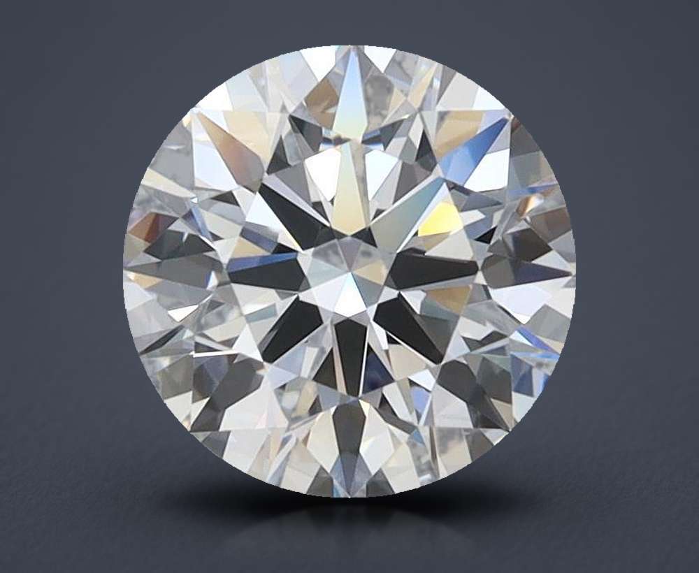 1.36 Carat Round Lab Diamond