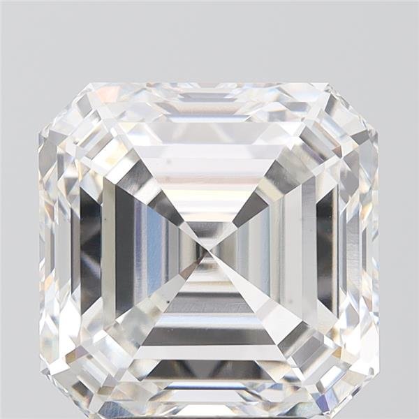 6.13ct G VS1 Rare Carat Ideal Cut Asscher Lab Grown Diamond