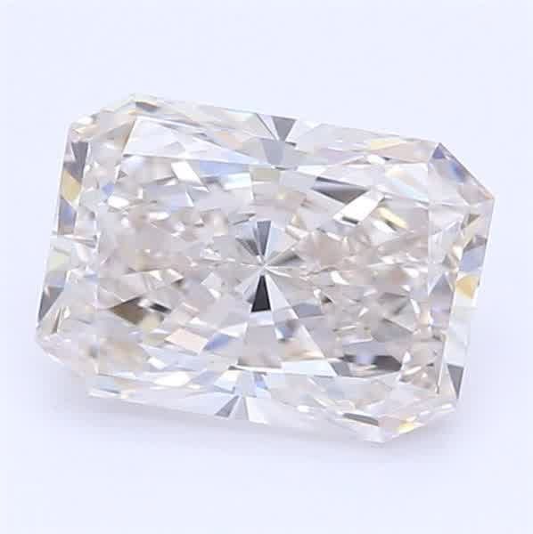 0.60ct H VVS2 Rare Carat Ideal Cut Radiant Lab Grown Diamond