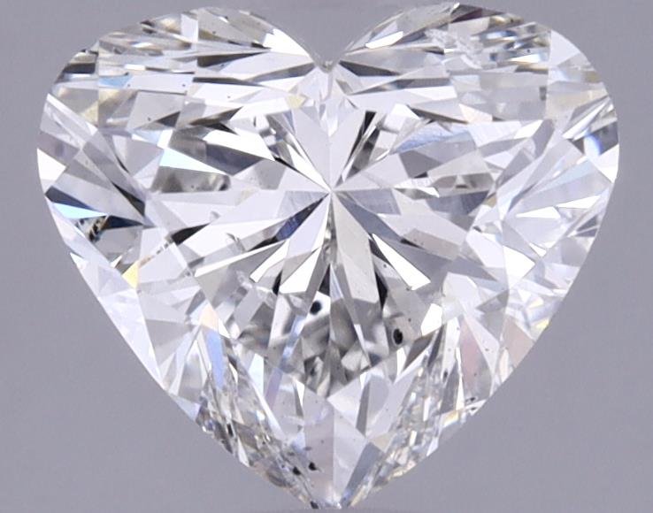 1.06ct G SI1 Rare Carat Ideal Cut Heart Lab Grown Diamond