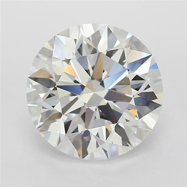 3.73 Carat Round Lab Diamond