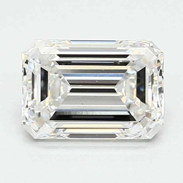 1.83ct E VS1 Rare Carat Ideal Cut Emerald Lab Grown Diamond