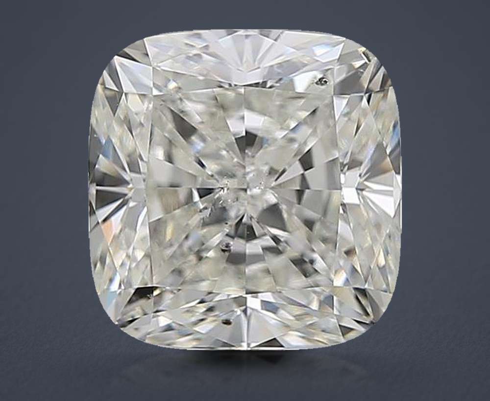 6.02 Carat Cushion Natural Diamond
