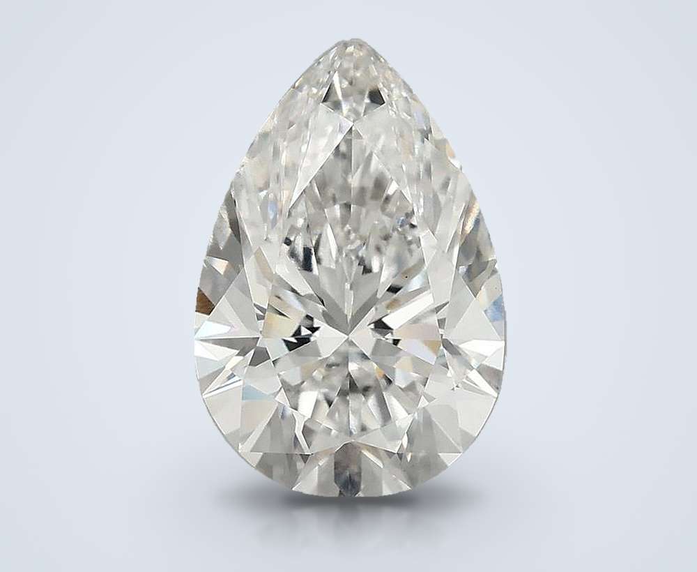 3.24 Carat Pear Lab Diamond