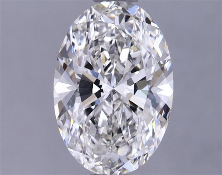 1.26ct F VS2 Rare Carat Ideal Cut Oval Lab Grown Diamond