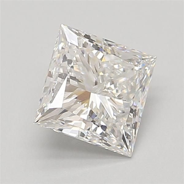 2.01ct E VS2 Rare Carat Ideal Cut Princess Lab Grown Diamond