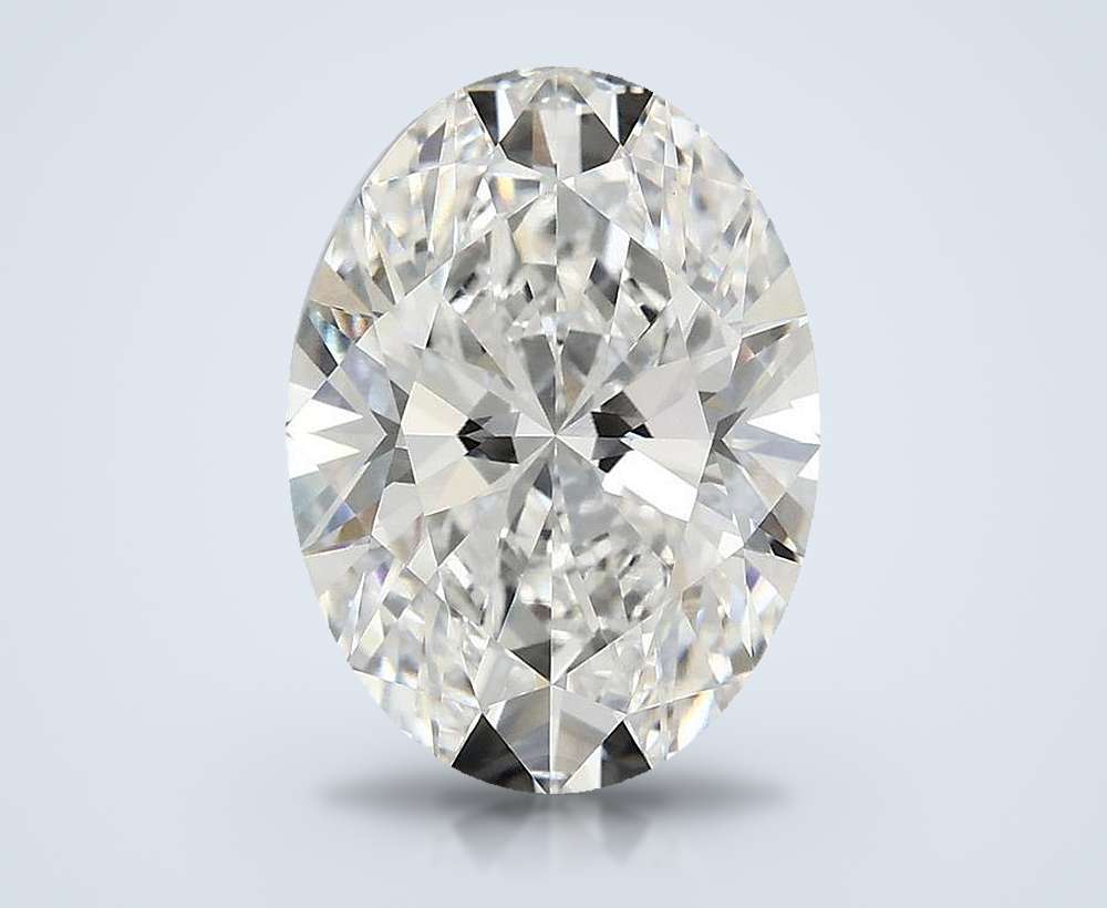 3.87 Carat Oval Lab Diamond
