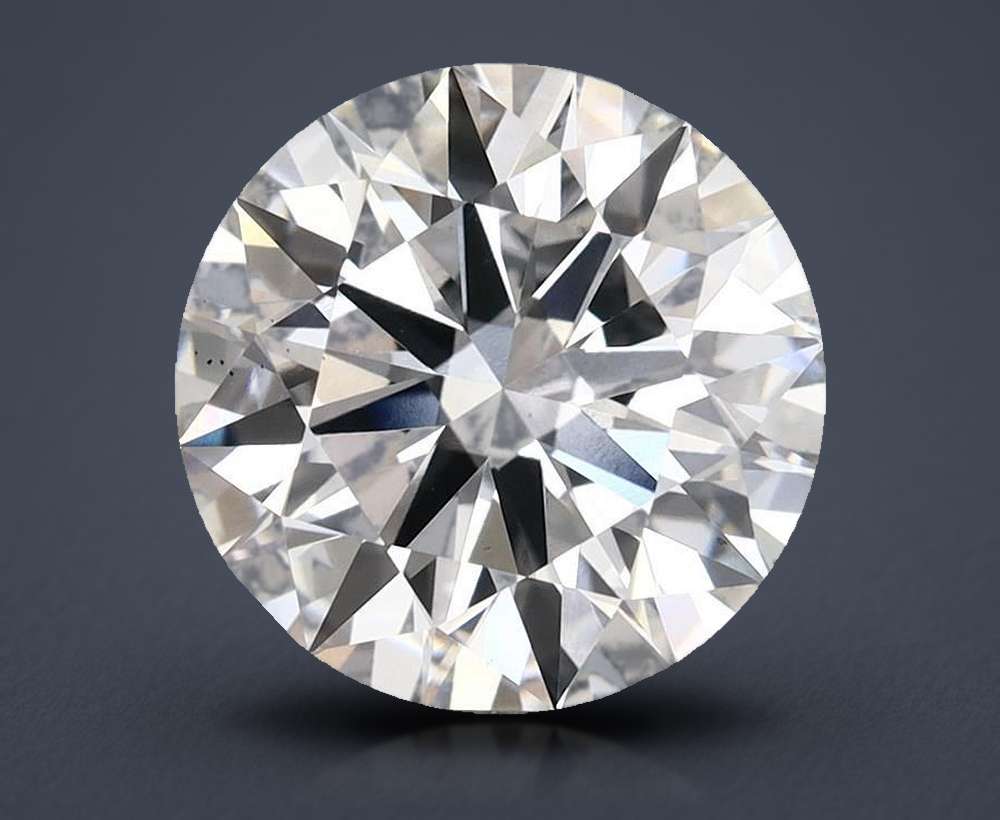 4.46 Carat Round Lab Diamond