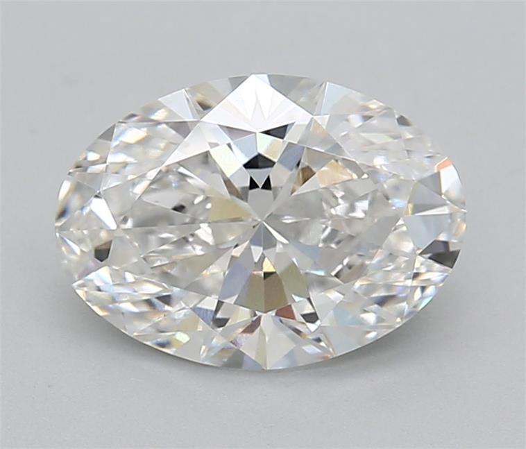 2.09ct F VS1 Rare Carat Ideal Cut Oval Lab Grown Diamond