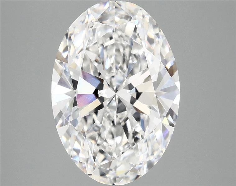 3.88 Carat Oval Lab Diamond