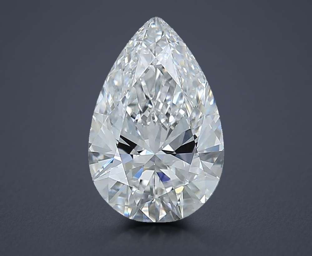 1.30 Carat Pear Natural Diamond